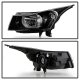 Chevy Cruze 2011-2015 Black Headlights