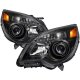Chevy Equinox 2010-2015 Black Projector Headlights