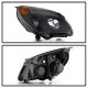 Chevy Equinox 2016-2017 Black Projector Headlights