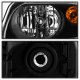 Chevy HHR 2006-2011 Black Headlights