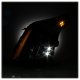 Cadillac SRX 2010-2016 Black Projector Headlights