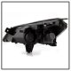 Chevy Traverse 2009-2012 Black Headlights
