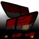 Chevy Cruze 2011-2015 LED Tail Lights Red Smoked