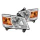 Dodge Grand Caravan 2008-2010 Headlights Chrome