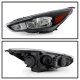 Ford Focus 2015-2018 Headlights Black LED DRL