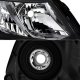 Honda Civic 2012-2015 Euro Headlights Black