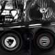 Nissan Altima Sedan 2007-2009 Black Headlights
