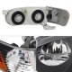 Toyota Corolla 2001-2002 Black Headlights