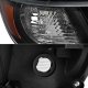 Toyota Highlander 2008-2010 Headlights Black