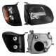 Toyota Sequoia 2005-2007 Black Headlights Corner Lights