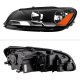 VW Passat 2012-2015 Black Headlights