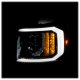 Chevy Silverado 2500HD 2007-2014 Black Projector Headlights LED DRL Signals