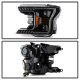 Ford F150 2018-2020 Black Projector Headlights DRL Signals