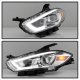 Dodge Dart 2013-2016 Projector Headlights LED DRL