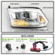 Dodge Ram 2009-2018 Projector Headlights LED DRL Signals