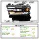 Dodge Ram 1500 2019-2023 Black Full LED Headlights Upgrade Sequential Signals