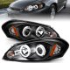Chevy Impala 2006-2013 Black Projector Headlights Halo and LED