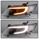 Infiniti FX35 2003-2008 Black Projector Headlights LED DRL Signals