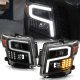 Nissan Titan 2016-2022 Black Projector Headlights LED DRL SIgnals