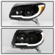 Toyota 4Runner 2006-2009 Black Projector Headlights LED DRL