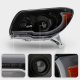 Toyota 4Runner 2006-2009 Black Projector Headlights LED DRL