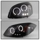 Pontiac Pursuit 2005-2006 Black Smoked Halo Projector Headlights LED