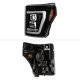Ford F450 Super Duty 2011-2016 Black LED Low Beam Projector Headlights DRL
