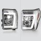 Ford F450 Super Duty 2011-2016 LED Low Beam Projector Headlights DRL