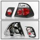 BMW 3 Series E46 Sedan 1999-2001 Black Altezza Tail Lights