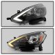 Nissan Sentra 2016-2019 Black Headlights LED DRL Signals