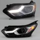 Chevy Equinox 2018-2020 Black Projector Headlights