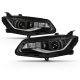 Chevy Malibu 2016-2018 Black Projector Headlights LED DRL Signals