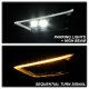 Ford Fusion 2017-2019 LED DRL Projector Headlights Sequential Signals