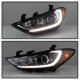 Hyundai Elantra 2017-2019 Black Projector Headlights LED DRL