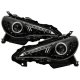 Toyota 86 2017-2019 Black LED Halo Projector Headlights