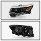 Ford Edge 2011-2014 Black Projector Headlights LED DRL