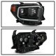 Toyota Tundra 2014-2021 Black Projector Headlights LED DRL Signals
