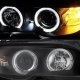 BMW 3 Series Coupe 2004-2006 Black Halo Projector Headlights