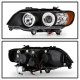 BMW X5 2001-2003 Black Halo Projector Headlights