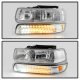 Chevy Silverado 1999-2002 Headlights LED Bumper Lights