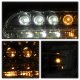 Chevy Tahoe 2000-2006 Smoked Headlights LED Bumper Lights