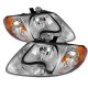Chrysler Town and Country 2001-2007 Chrome Headlights