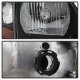 Ford Expedition 1997-2002 Black Headlights Corner Lights Set