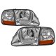 Ford Expedition 1997-2002 Headlights Corner Lights Set