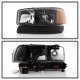 GMC Yukon 2000-2006 Black Headlights LED Bumper Lights