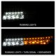 GMC Sierra 1500HD 2001-2007 Headlights LED Bumper Lights