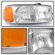 GMC Sierra 2500HD 2001-2006 Replacement Headlights Bumper Lights