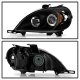 Mercedes Benz M Class 1998-2001 Black Projector Headlights