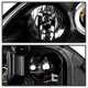 Mercedes Benz M Class 1998-2001 Black Projector Headlights