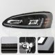 Pontiac Grand Prix 2004-2008 Black Headlights LED DRL